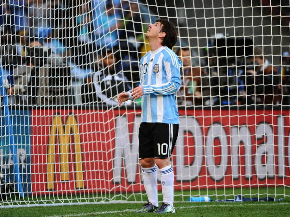 2010世界杯 1/4决赛 阿根廷（0-4）德国
